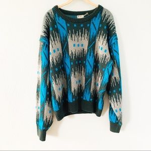 Vintage 80’s/90’s Pullover Crewneck Sweater Sz Lg